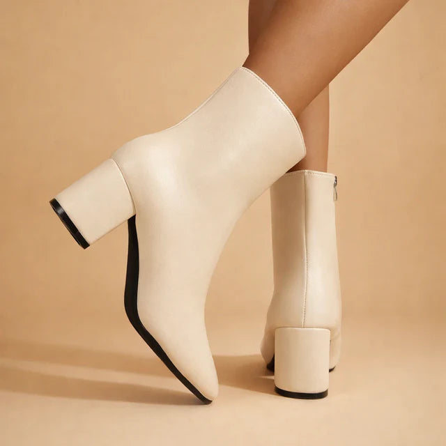 Bottines basses pour femmes | avec fermeture éclair latérale