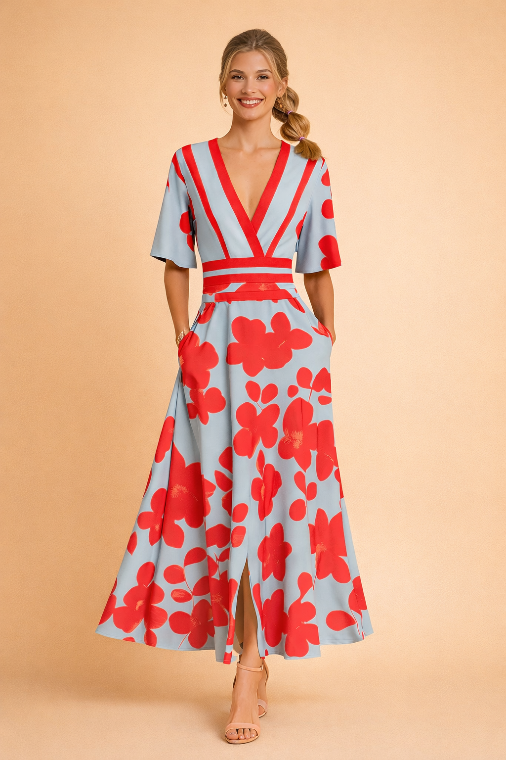 ELEANOR | Robe maxi élégante intemporelle