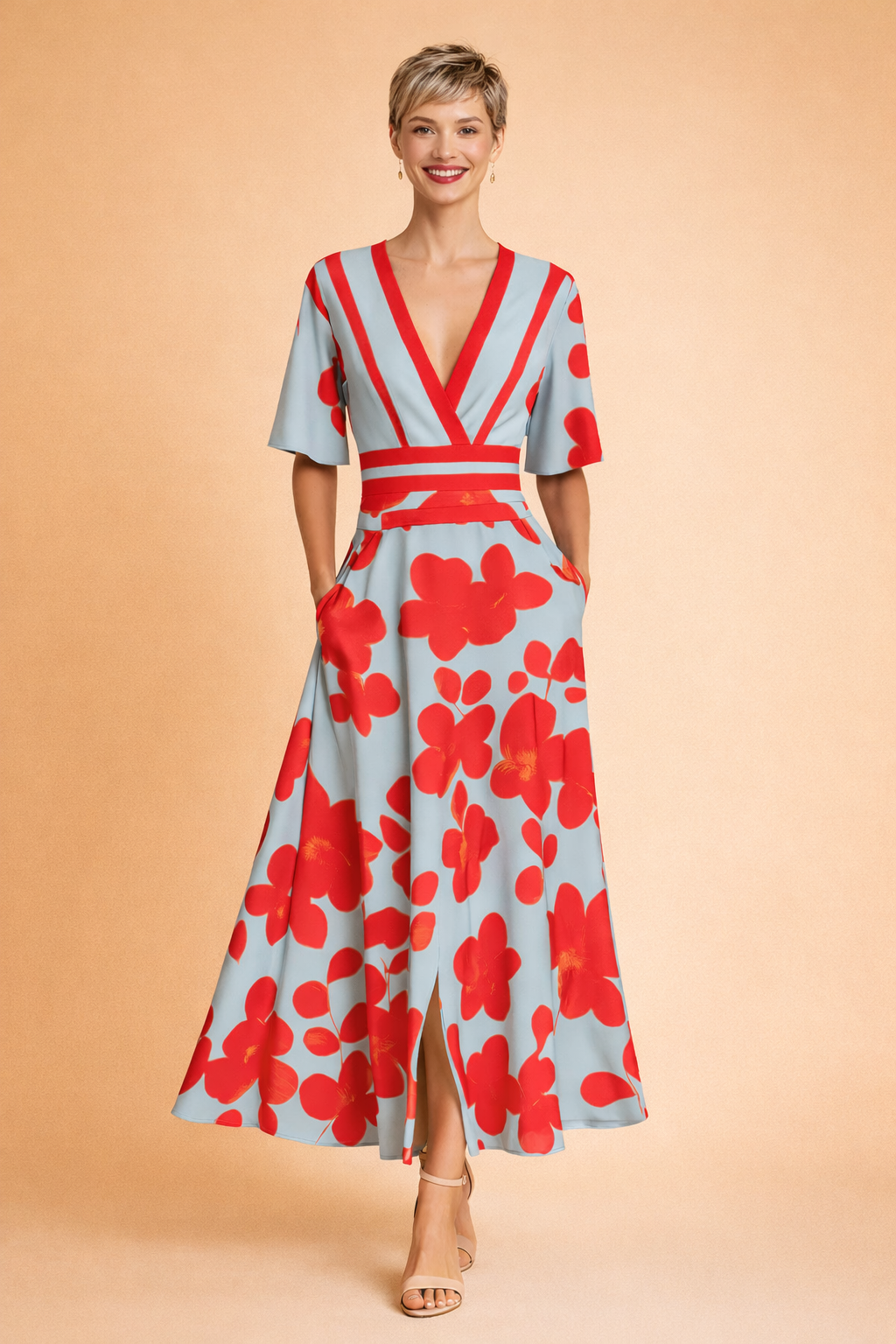 ELEANOR | Robe maxi élégante intemporelle