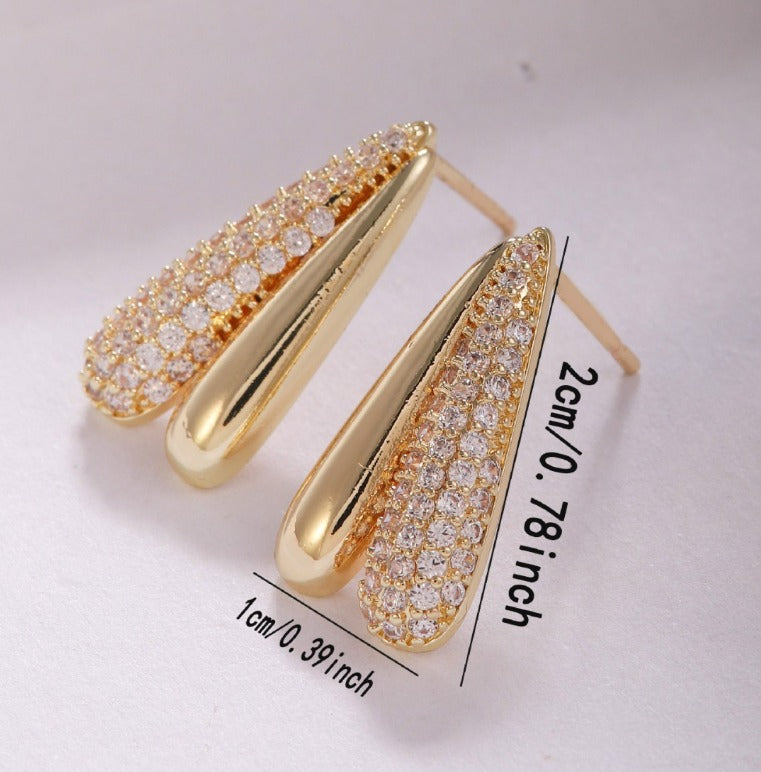 Large Gold Hoop Earrings – Elegant Jewelry