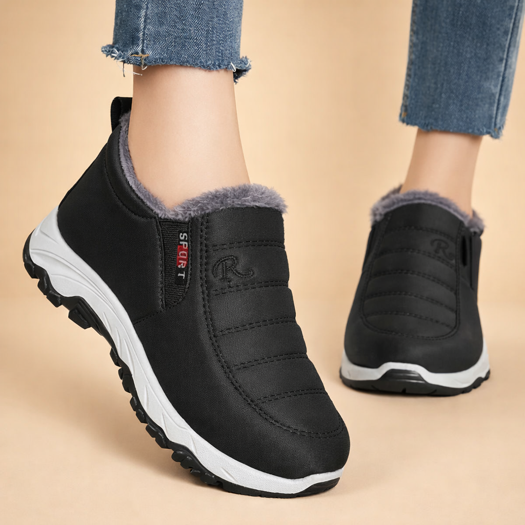 Olivia | Bottes d'hiver légères à enfiler pour femmes