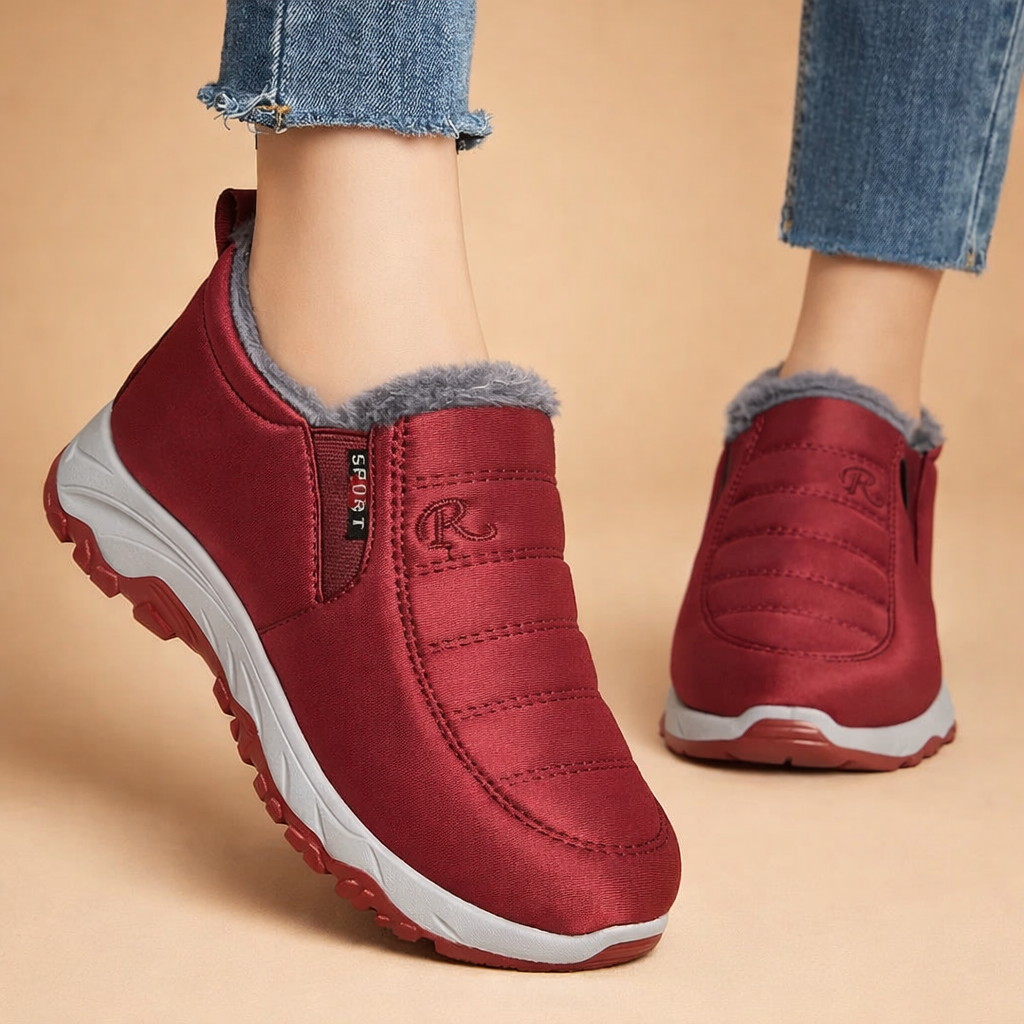 Olivia | Bottes d'hiver légères à enfiler pour femmes