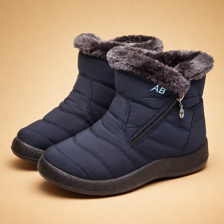 Charlotte | Bottes d'hiver doublées chaudes pour femmes