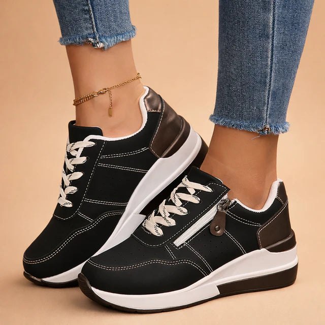 Elena | Women’s Cushioned Low-Top Sneakers for Everyday Comfort