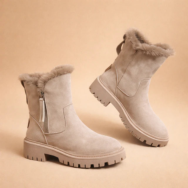 Bottines d'hiver thermiques pour femmes | Chaudes