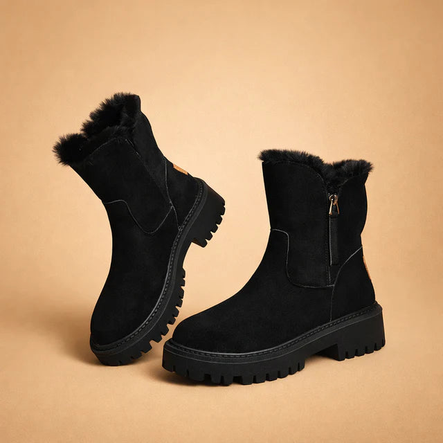 Bottines d'hiver thermiques pour femmes | Chaudes