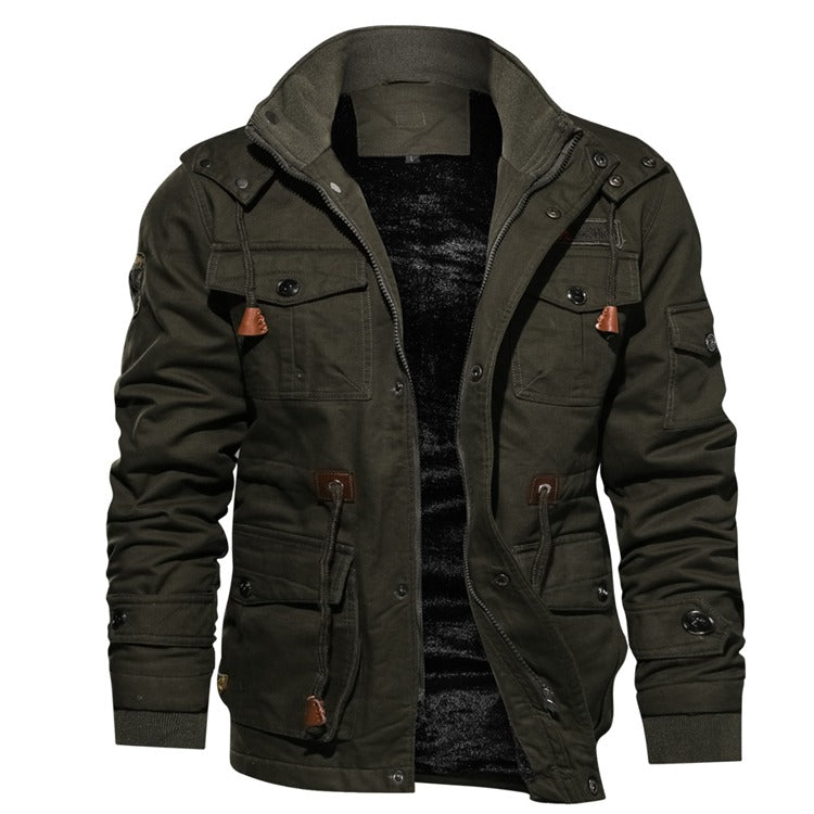Lucjan | Veste d'hiver à capuche