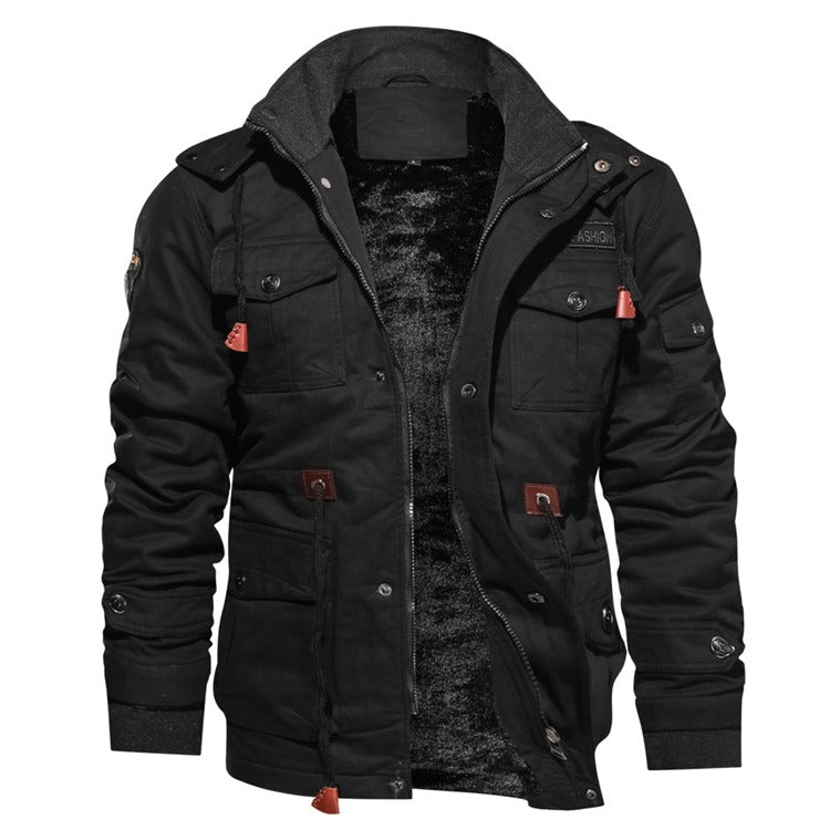 Lucjan | Veste d'hiver à capuche