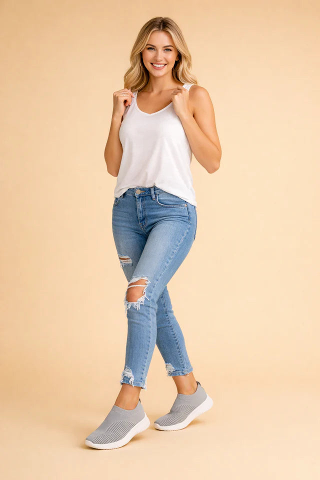 Lena | Baskets sans lacets au style effortless pour femmes