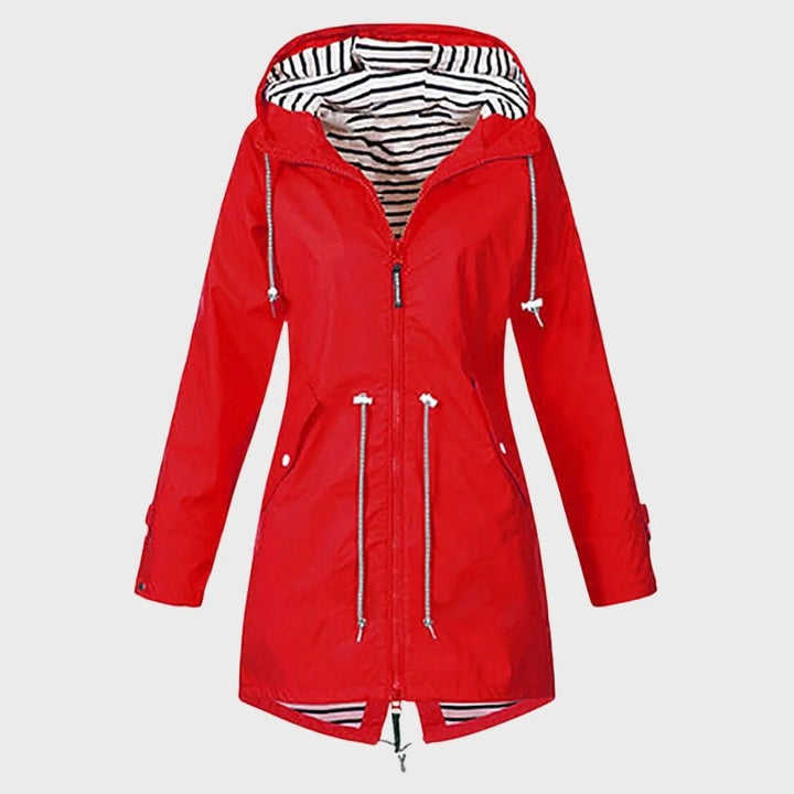 lange regenjacke für damen 0