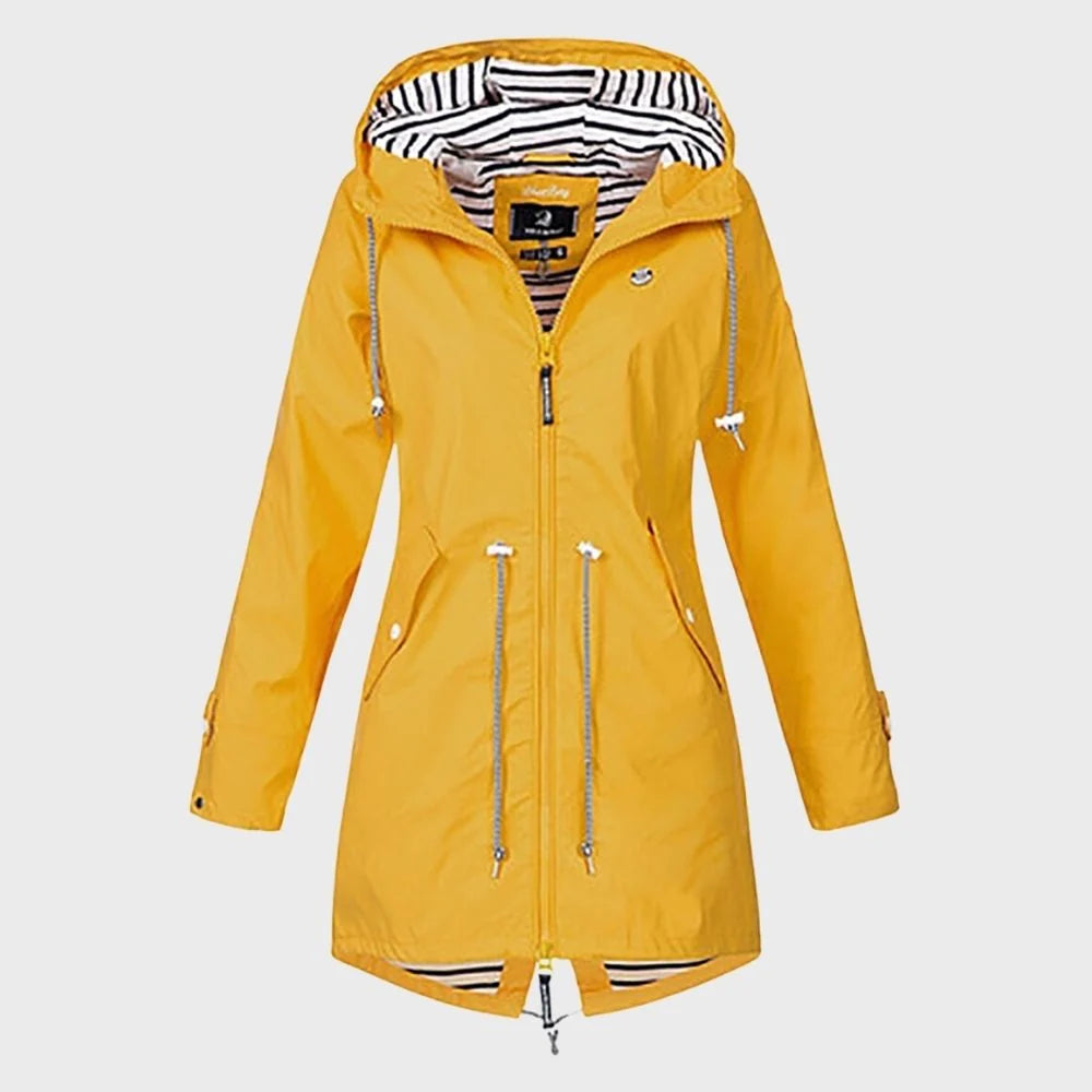 lange regenjacke für damen 4