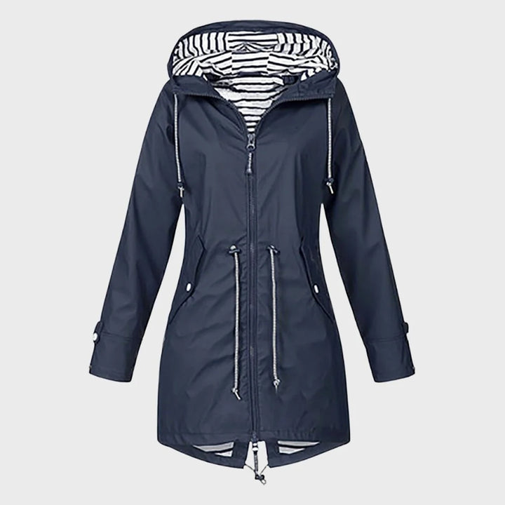 lange regenjacke für damen 5