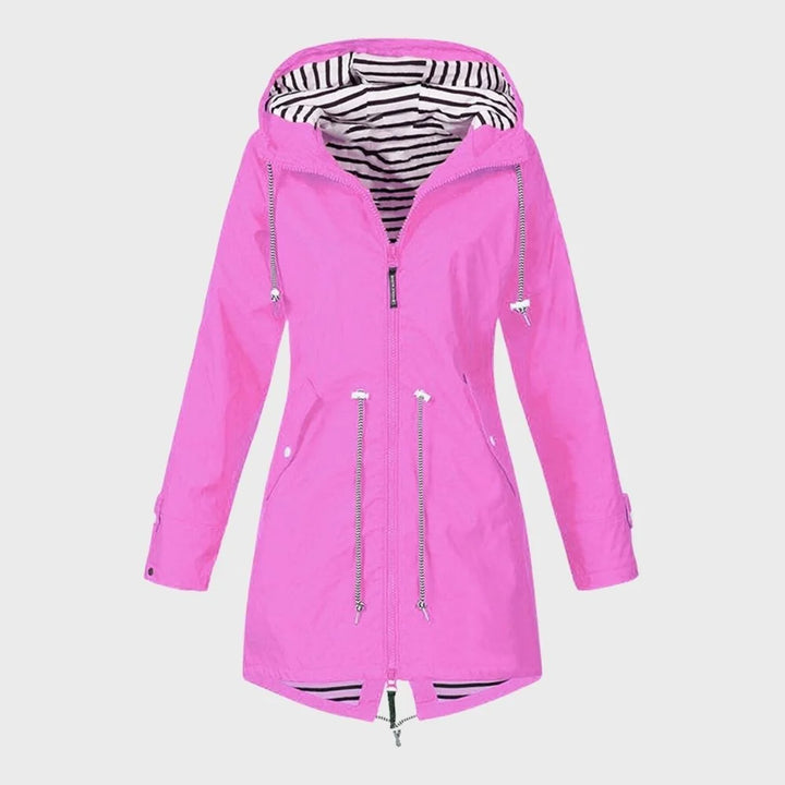 lange regenjacke für damen 6