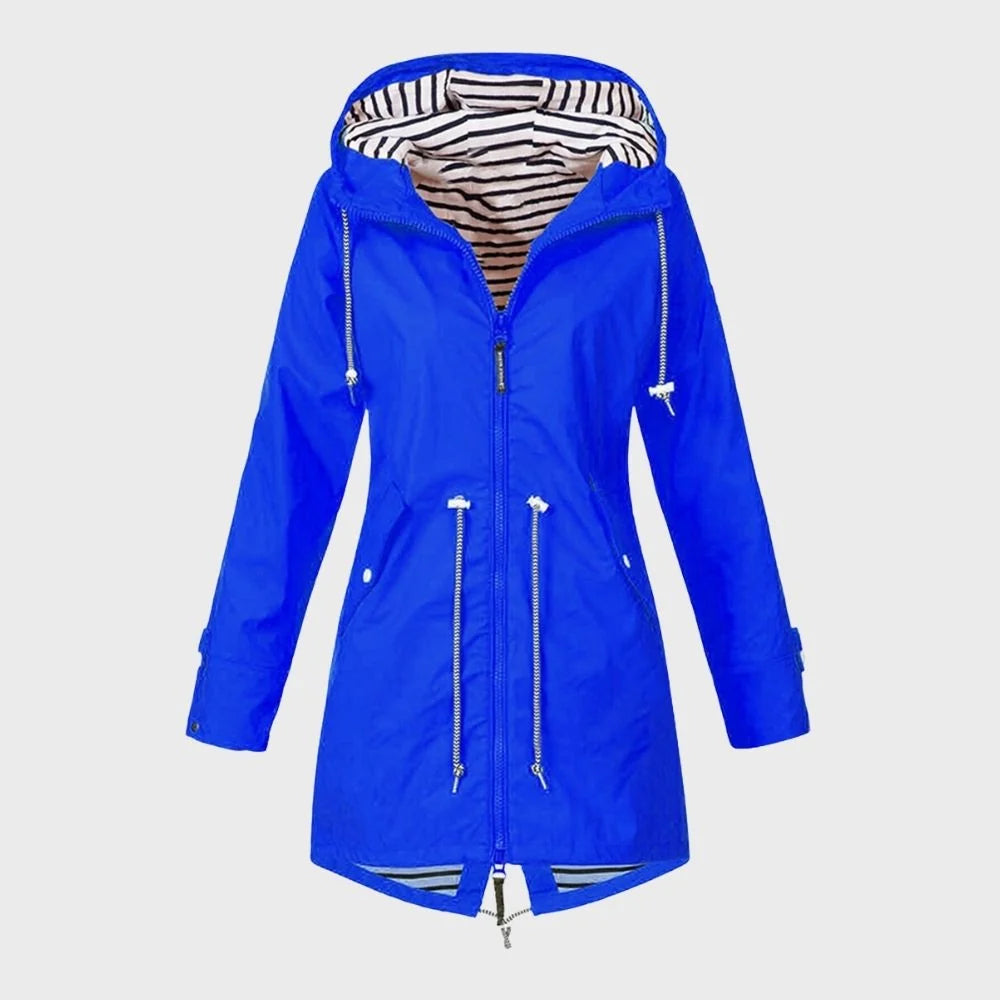 lange regenjacke für damen 7