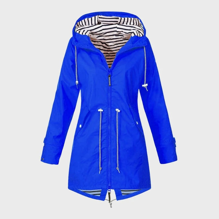 lange regenjacke für damen 7