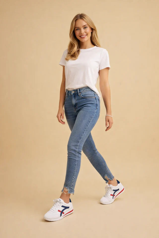 Corina | Baskets élégantes rembourrées pour femmes pour un confort optimal
