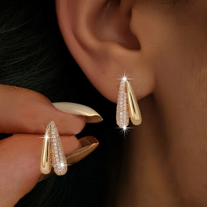 Grandes boucles d'oreilles créoles en or – Bijoux élégants pour chaque occasion, haute qualité, style classique