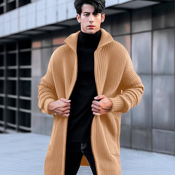 Niels | Stand-up Collar Cardigan