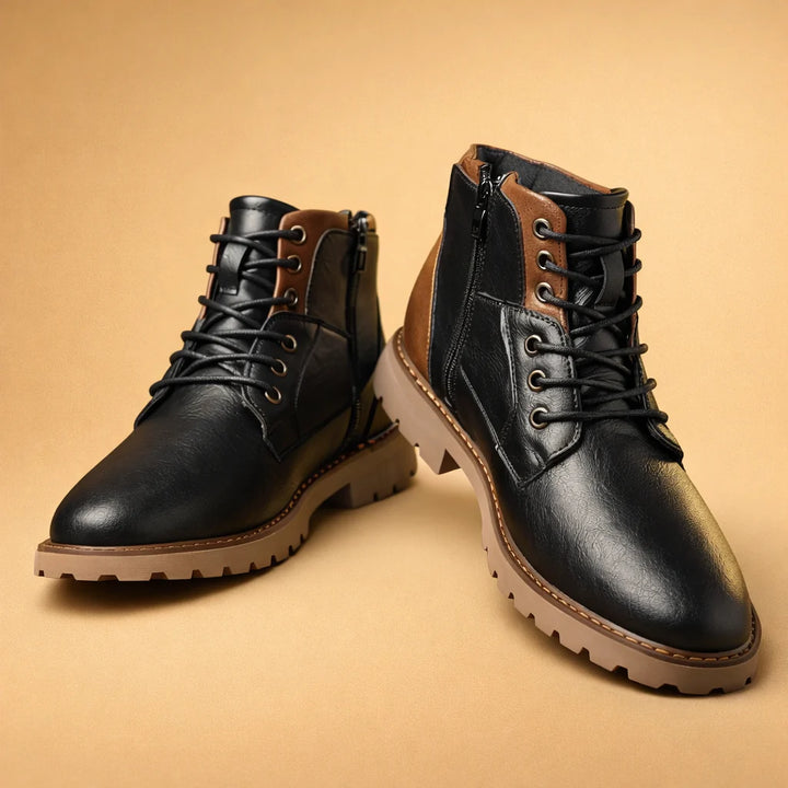 George | Bottines décontractées robustes à lacets pour un style urbain prêt à porter au quotidien