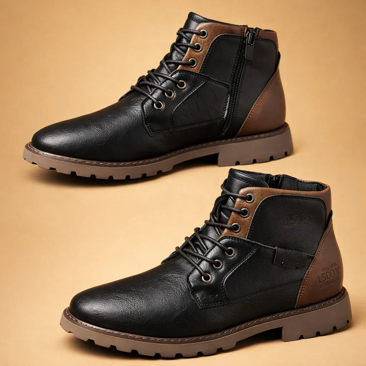 George | Bottines décontractées robustes à lacets pour un style urbain prêt à porter au quotidien
