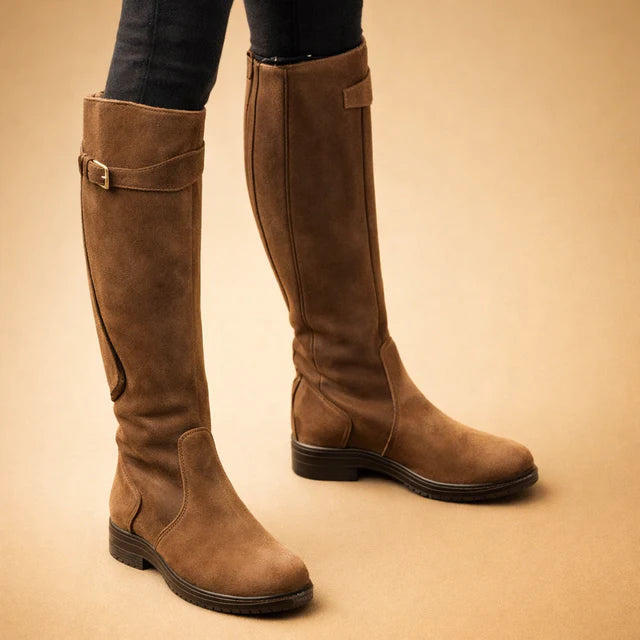 Elmira | Women’s Comfortable High Boots for All-Day Wear