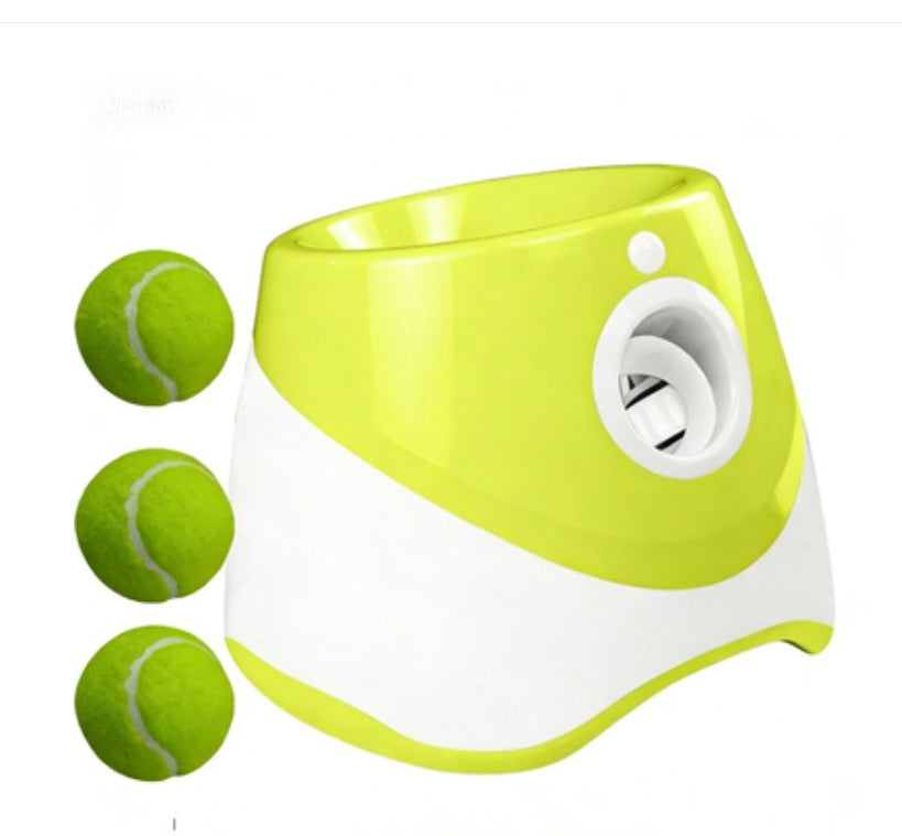 Lanceur automatique de balles pour chiens avec 3 réglages de distance