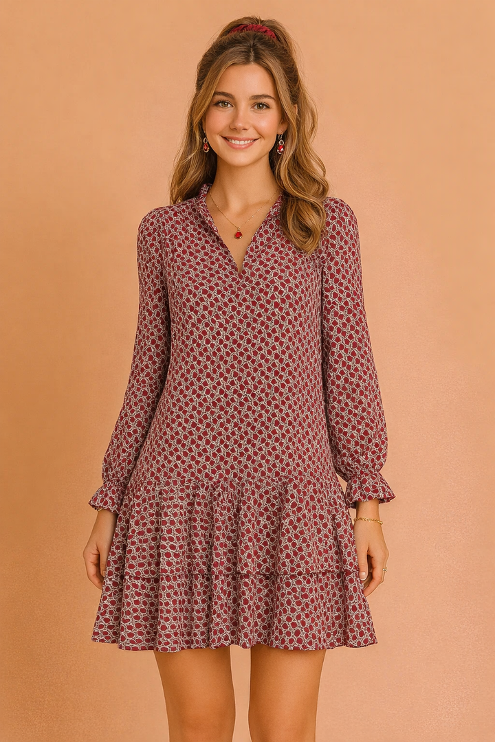 Charice  | Robe élégante à manches longues