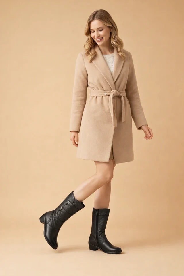 Bottes d'hiver noires pour femmes | Chaudes