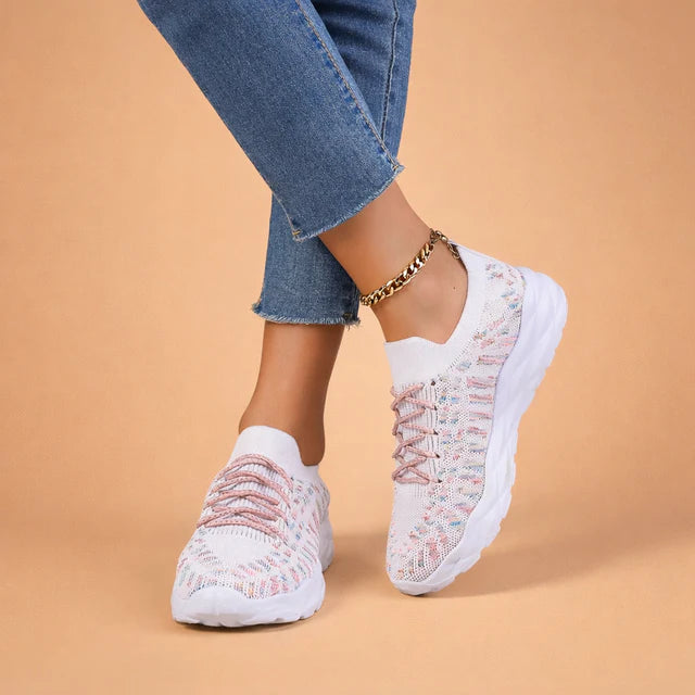 Elowen | Women’s Breathable Slip-On Sneakers for Everyday Walking
