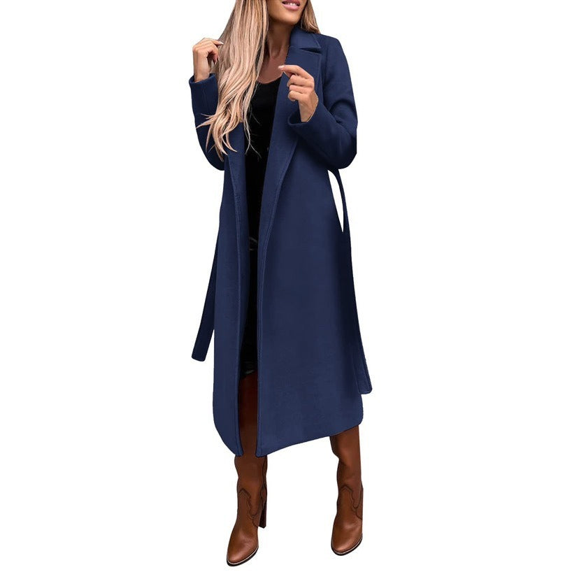 Karen | Long manteau trench d'hiver