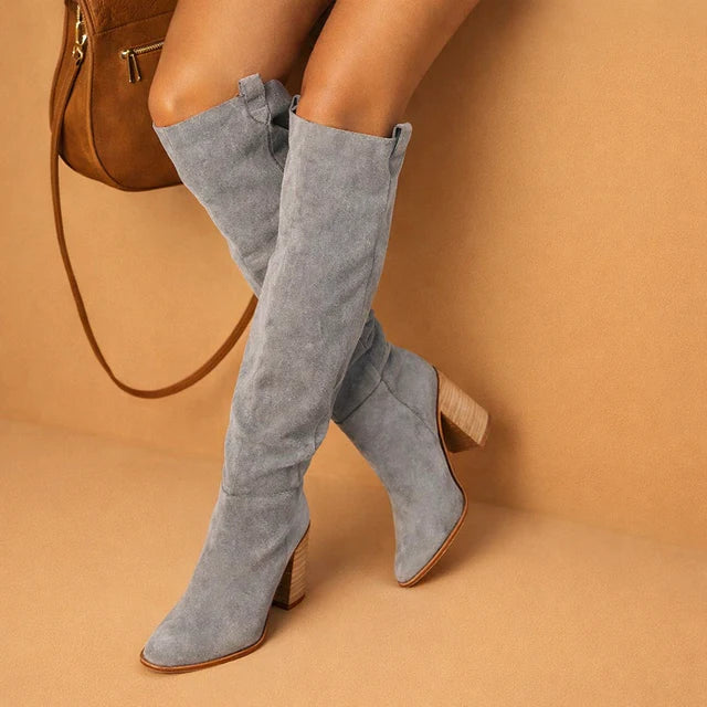 Zofia | Women's Western-Style Over-the-Knee Boots