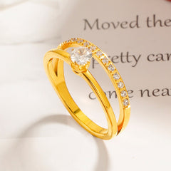 Ensemble de bagues en or – Bijoux élégants pour chaque occasion, haute qualité et design élégant