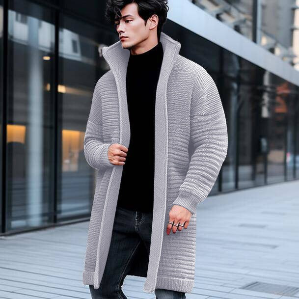 Niels | Stand-up Collar Cardigan