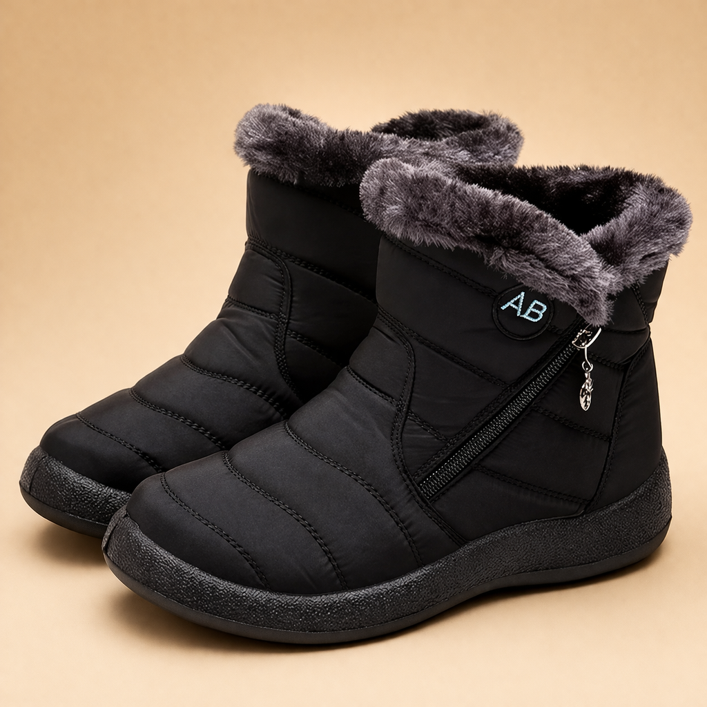 Charlotte | Bottes d'hiver doublées chaudes pour femmes