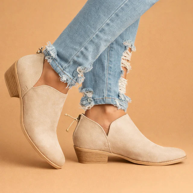 Zofia | Women's Elegant Slip-On Ankle Boots